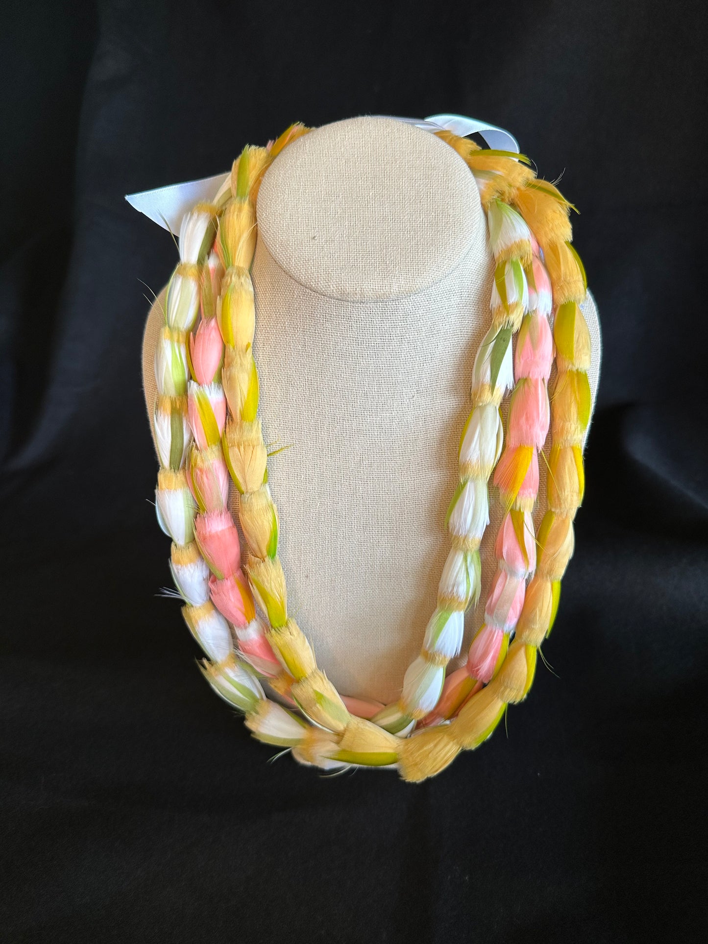 Triple Pink/gold/white lokelani