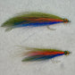 3-1/2" and 2-1/2" Deceiver salt water fishing flies