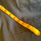 Bright Ilima 2nd cut goose with guinea hen accent humu papale (feather hat band)