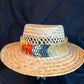 24-1/2" Lady Amherst Pheasant humu papale (feather hat band)