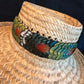 23" Gold Penny Peacock and Lady Amherst pheasant with Golden pheasant accent hatband