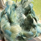 Custom-dyed Green Goose Coquille Feathers
