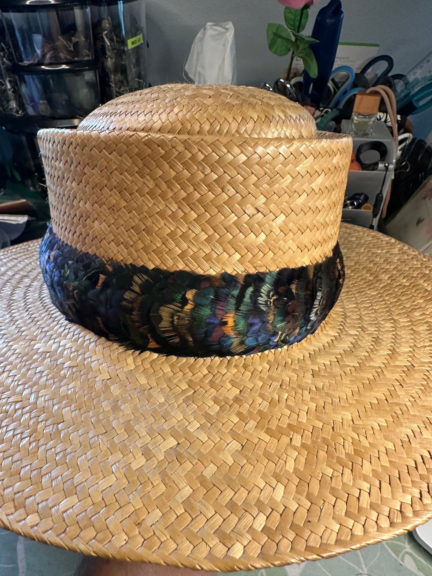 24" Premium Pheasant anuenue humu papale (hat band)