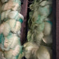 Custom-dyed Green Goose Coquille Feathers