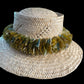 22-1/2' Multicolored custom-dyed goose PoePoe lei hulu (feather lei)