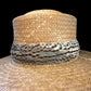 24" Francolin Fade Humu Papale (feather hatband)