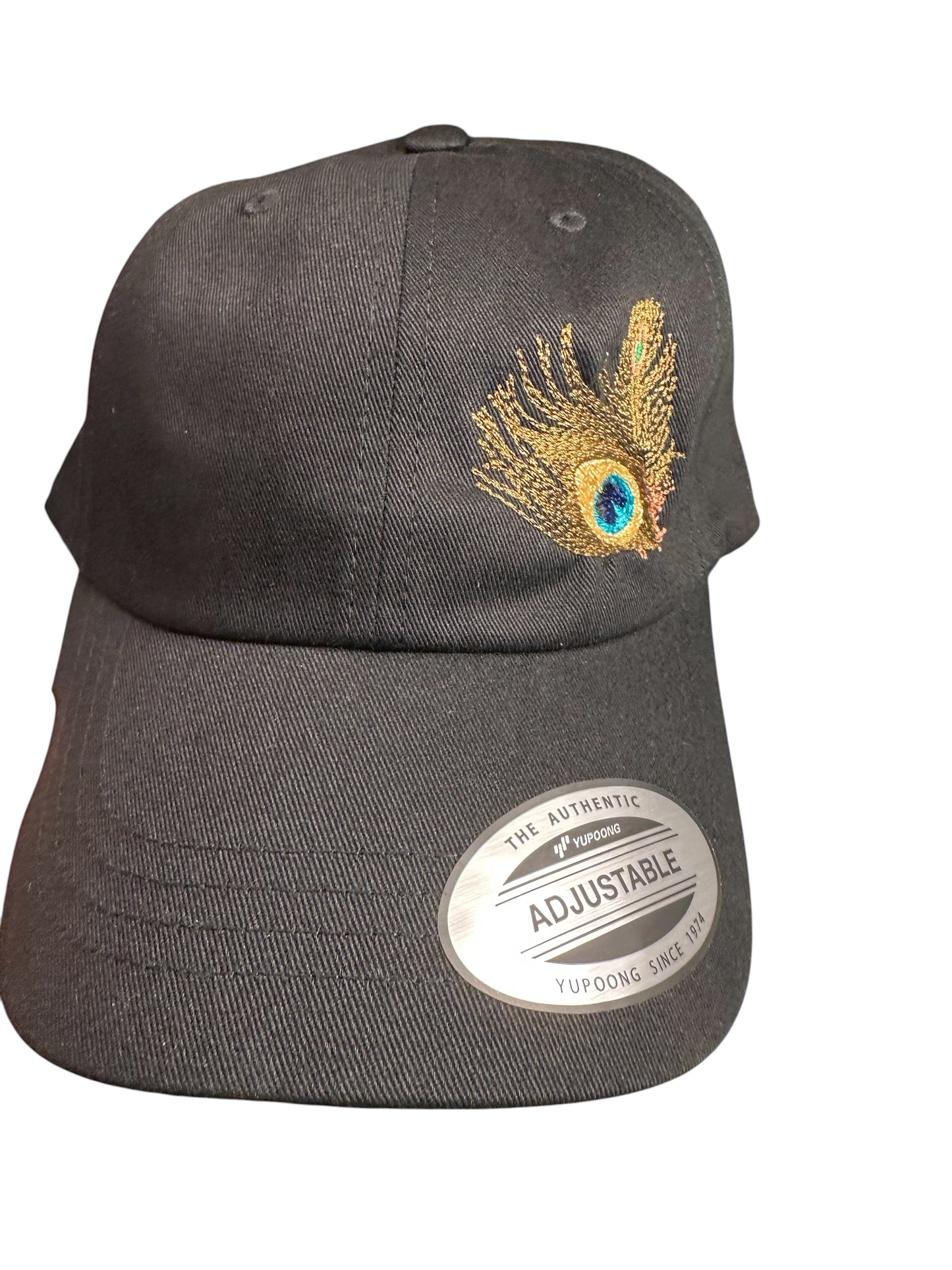 Embroidered logo dad hat