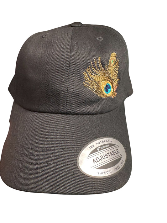 Embroidered logo dad hat
