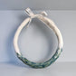 27" Second Cut Kamoe Cloud and Sea Lei Hulu (feather lei)