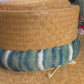 24" custom dyed goose in "sage" humu papale (feather hat band)