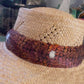 24" Ringneck pheasant hearts humu papale (feather hat band)